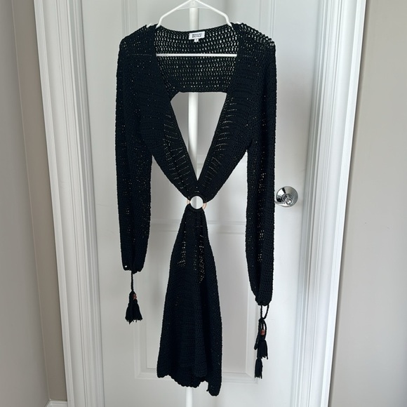 Beginning Boutique Crochet Cut Out Dress - Picture 3 of 8